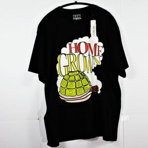 raw swagnificent blue tees short sleeves Size larg